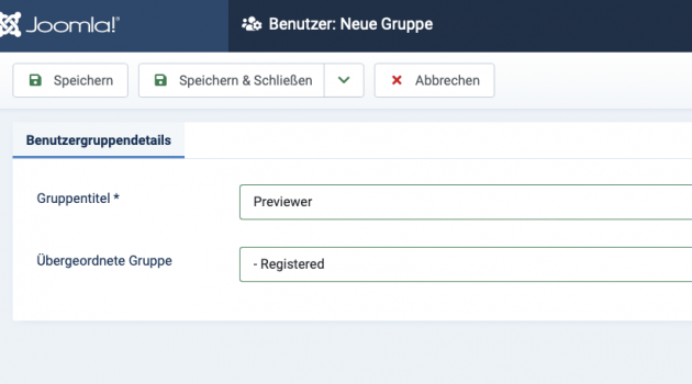 Joomla-Passwortschutz einrichten